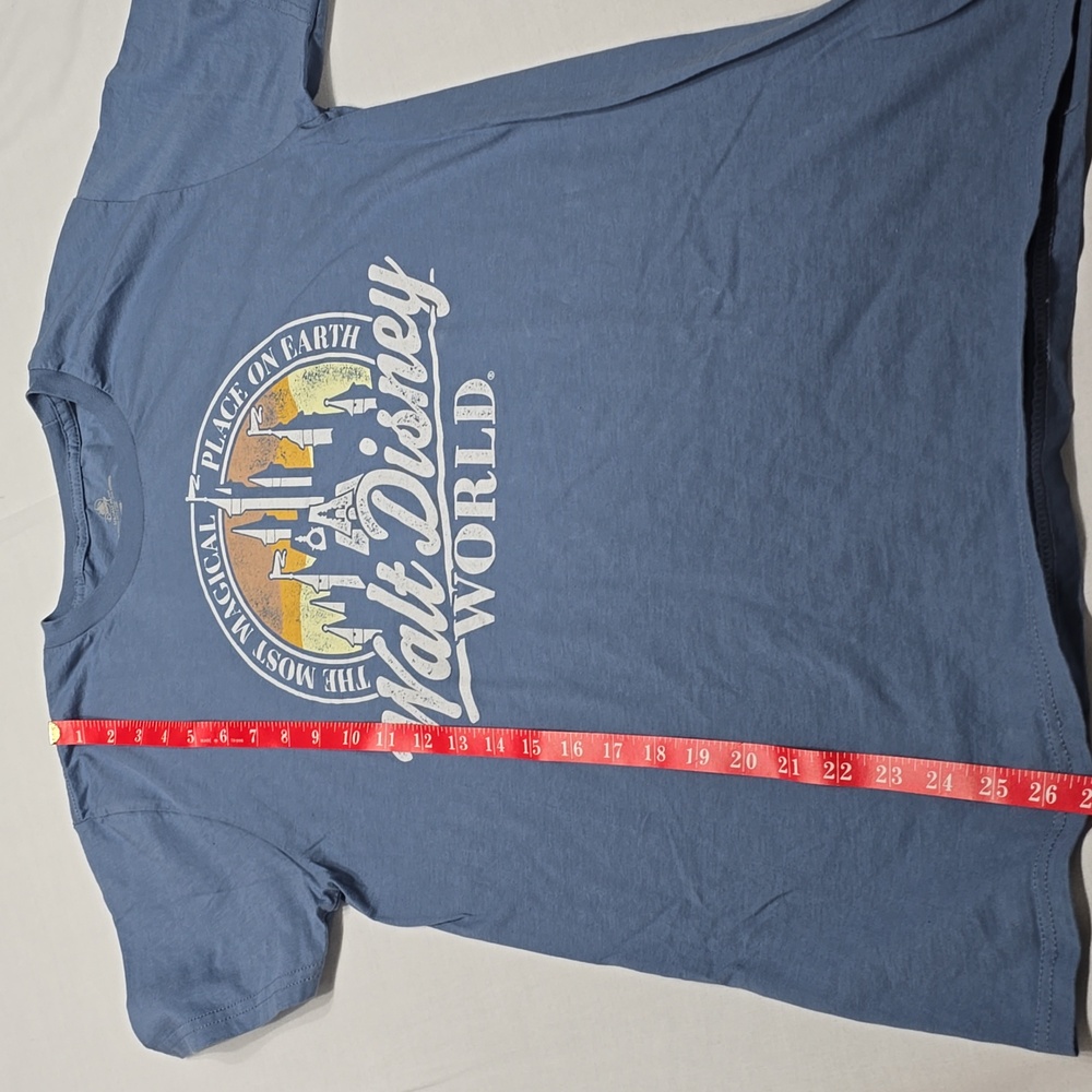 Disney Parks The Most Magical Place on Earth Walt Disney World Blue T-Shirt - Picture 3 of 4